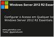 Acesso limitado Windows Server 2012 ZWAME Fóru